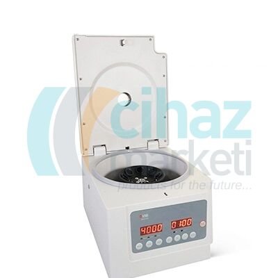 DLAB DM0408 Klinik Santrifüj A8-15P Rotor ile, 15 mL x 8, 10 mL x 12 | 300~4000 rpm