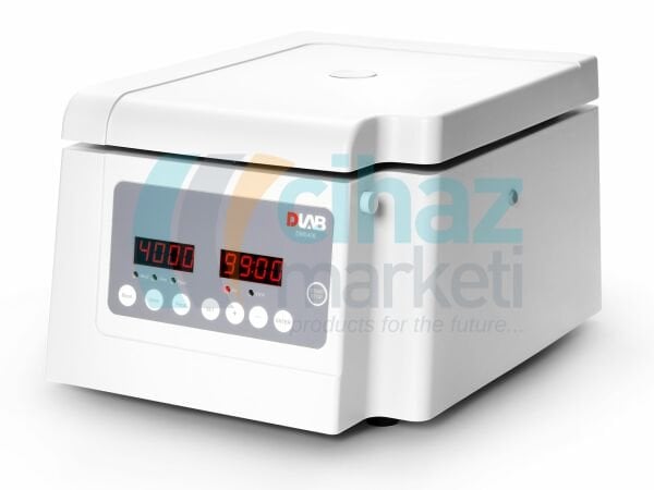 DLAB DM0408 Klinik Santrifüj A12-10P Rotor ile, 15 mL x 8, 10 mL x 12 | 300~4000 rpm