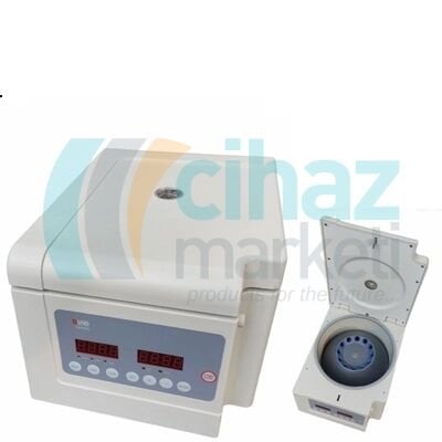 DLAB DM0408 Klinik Santrifüj A12-10P Rotor ile, 15 mL x 8, 10 mL x 12 | 300~4000 rpm
