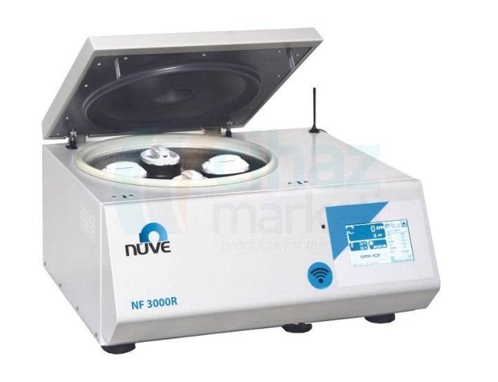 NÜVE NF 3000R Yüksek Kapasiteli Soğutmalı Masa Üstü Santrifüj (76x15ml açılır rotor)
