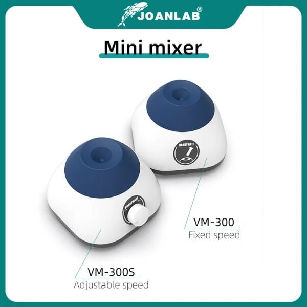 JOANLAB VM-300S Mini Vorteks Karıştırıcı 50 ml, 0~3000rpm (Ayarlanabilir Hız)