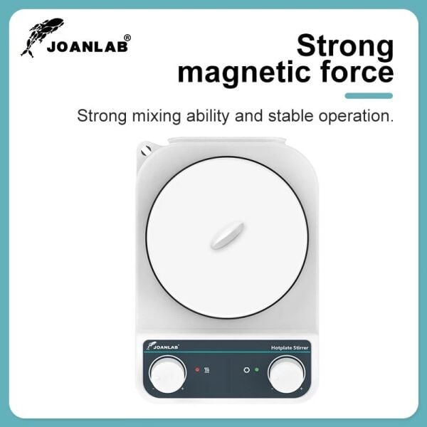 JOANLAB HS5 Analog Isıtıcılı Manyetik Karıştırıcı 2 L, 260 °C, 200~1500 rpm