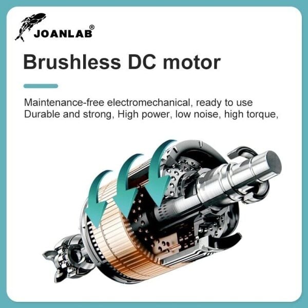 JOANLAB HS5 Analog Isıtıcılı Manyetik Karıştırıcı – Destek Çubuğu ve Kelepçeli Set - 2 L, 260 °C, 200~1500 rpm