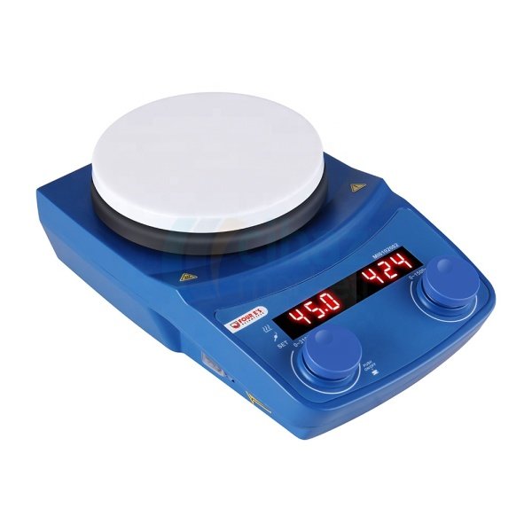 FOUR E’s MI0102002 5’’ Dijital Isıtıcılı Manyetik Karıştırıcı 310°C 20L, Stant ve Sıcaklık Probu İle