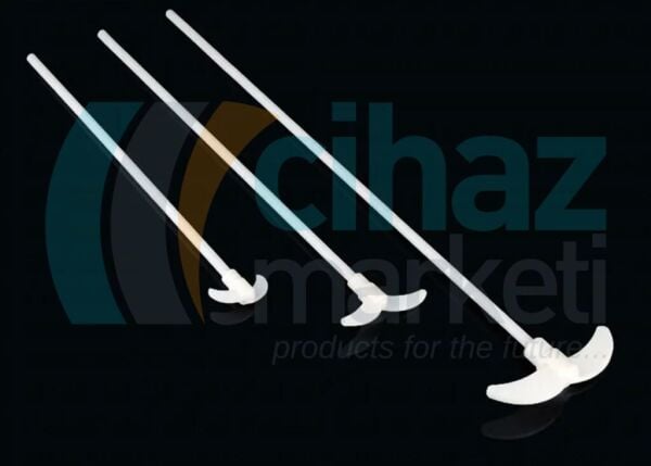 PTFE Teflon Şaft 450mm/100mm 7mm Çap - Mekanik Karıştırıcı Ucu