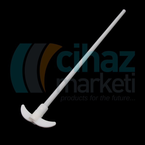 PTFE Teflon Şaft 450mm/100mm 7mm Çap - Mekanik Karıştırıcı Ucu