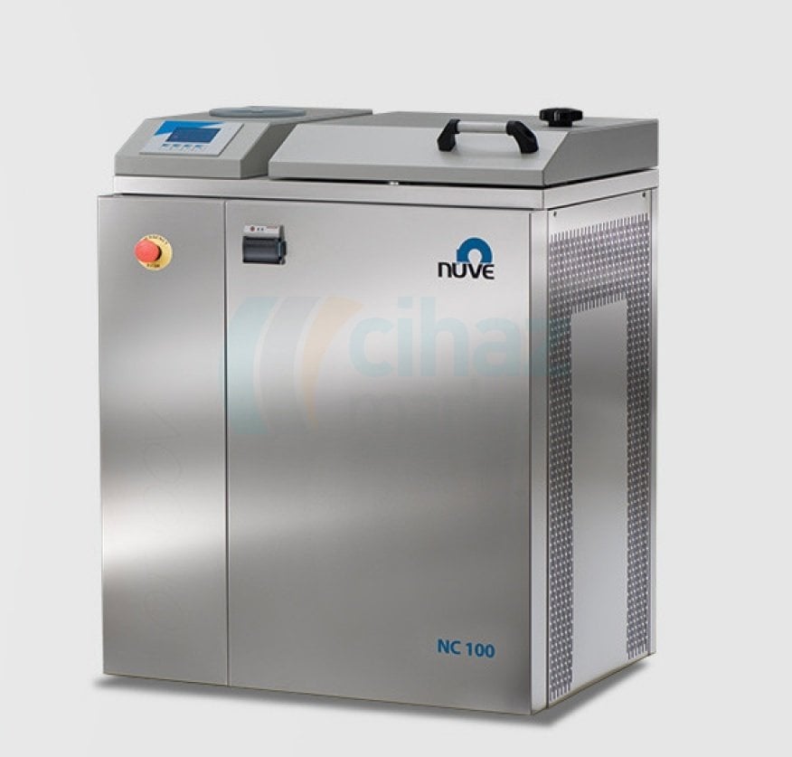 NÜVE NC 100 Dik Tip Buharlı Sterilizatör 100 Lt.