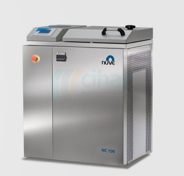 NÜVE NC 100 Dik Tip Buharlı Sterilizatör 100 Lt.