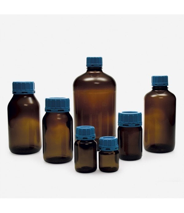 ISOLAB 061.47.050 şişe - cam - toz maddeler için - 50 ml