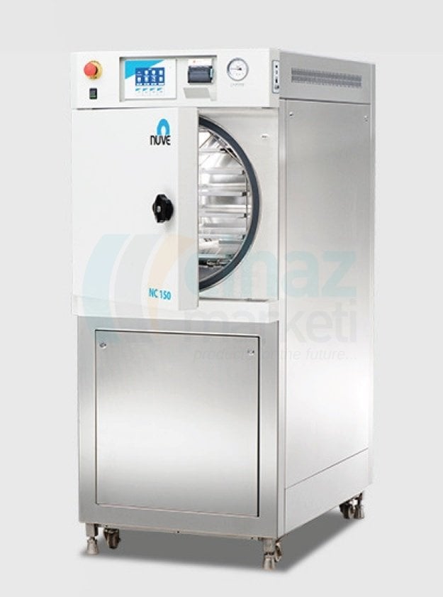 NÜVE NC 150 Yatık Tip Buharlı Sterilizatör 150 Lt.