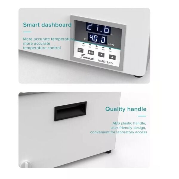 JOANLAB WB100-1F Dijital Su Banyosu RT ~ 99,9 °C, Kuru Çalışma Önleyici Modlu