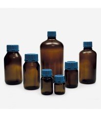 ISOLAB 061.47.250 şişe - cam - toz maddeler için - 250 ml