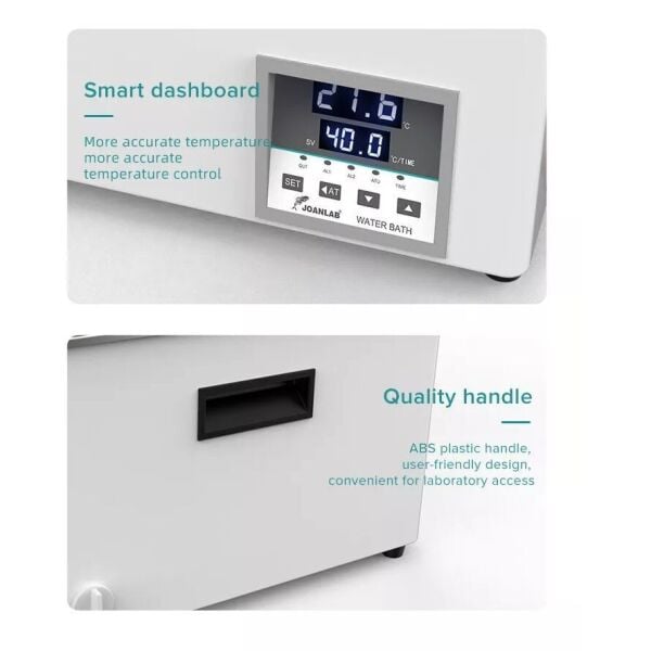 JOANLAB WB100-4F Dijital Su Banyosu RT ~ 99,9 °C, Kuru Çalışma Önleyici Modlu