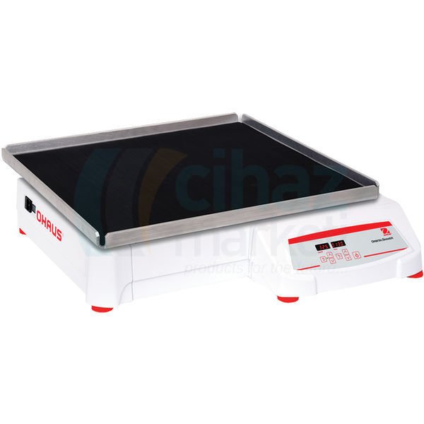 OHAUS SHHD4525DG Orbital Çalkalayıcı 25 mm, 45.4 kg Kapasite, 15 - 500 rpm, 61x61 cm Tabla, Dijital, Alarm