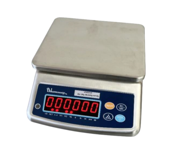 Dikomsan ATW-SS-15 Paslanmaz Tartım Terazisi 15 kg - 2g / 5g