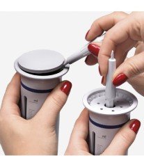 ISOLAB 008.15.060 dispenser - üst model - sirkülasyon vanalı - 60 ml
