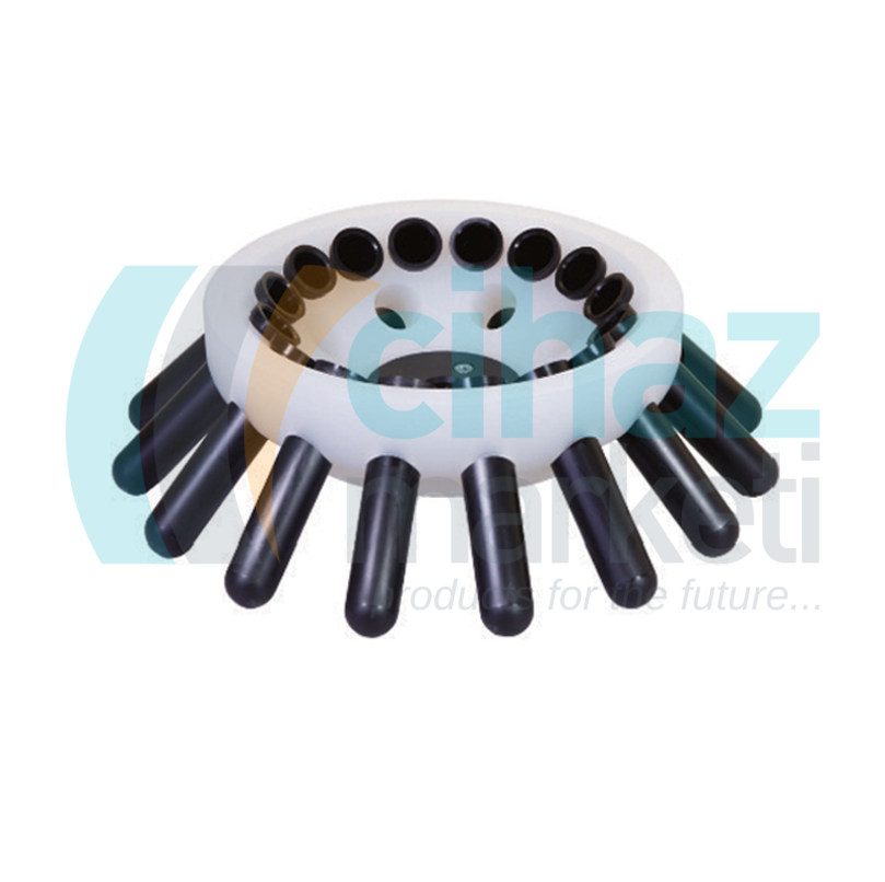 DLAB A24-15P Plastik Rotor, 15ml x24, A15P22 ve A5P17 Adaptörleri ile