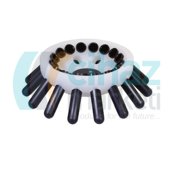 DLAB A24-15P Plastik Rotor, 15ml x24, A15P22 ve A5P17 Adaptörleri ile