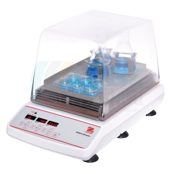 OHAUS ISLD04HDG İnkübatörlü Orbital Çalkalayıcı, +5…65°C, Orbital 3 mm, 3.6 kg, 100 - 1200 rpm, 28x20 cm Tabla, Dijital