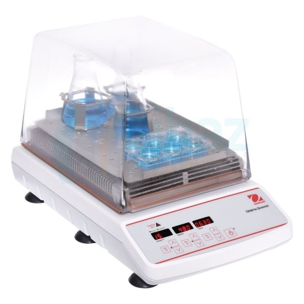 OHAUS ISLD04HDG İnkübatörlü Orbital Çalkalayıcı, +5…65°C, Orbital 3 mm, 3.6 kg, 100 - 1200 rpm, 28x20 cm Tabla, Dijital