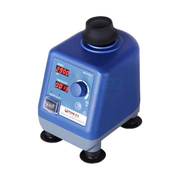 FOUR E’s Mic-02 Dijital Vorteks Dijital Hız Ayarlı 0-3000 rpm Dijital Zaman Ayarı 0-59dk Bas Çalış/Sürekli Çalış