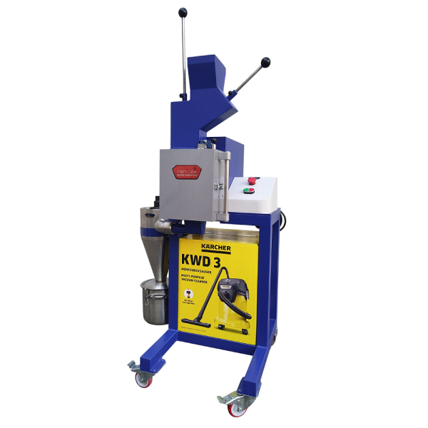 RAM210 Bıçaklı Öğütücü + Siklon Ünitesi | Çok Yönlü Kesme & Öğütme Çözümü