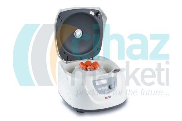 DLAB DM0412 Santrifüj SET1 8 x 15 ml ve 12 x 10 m A12-10P Rotor ve A10P15&A10P15 adaptör ile / 300~4500 rpm