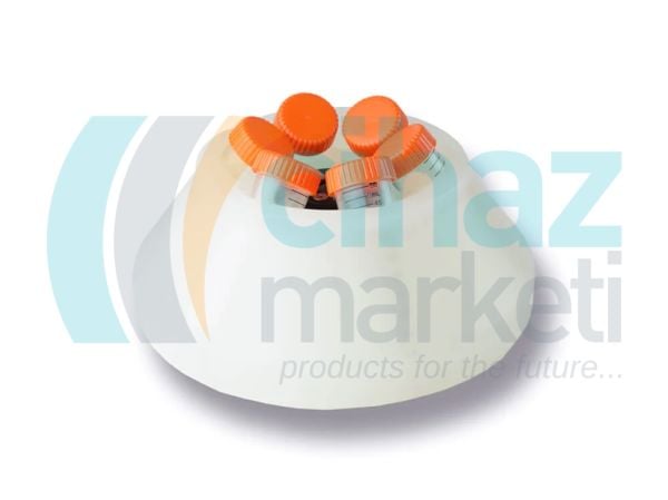 DLAB DM0412 Santrifüj SET1 8 x 15 ml ve 12 x 10 m A12-10P Rotor ve A10P15&A10P15 adaptör ile / 300~4500 rpm