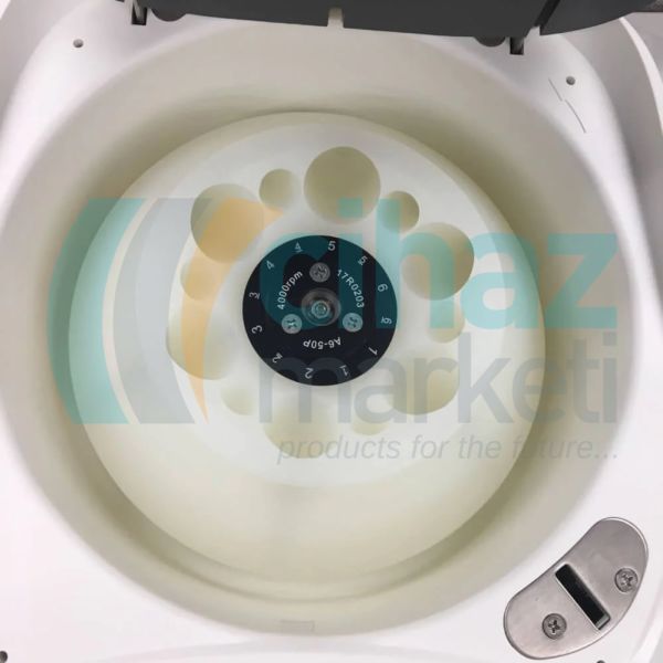 DLAB DM0412 Santrifüj SET2 6 x 15 ml ve 6 x 50 m A6-50P Rotor ile / 300~4500 rpm