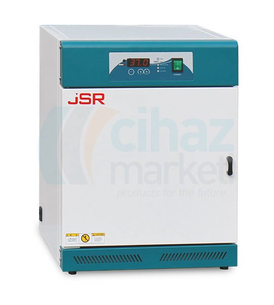 JSR JSGI-10 Kompakt Ekonomik İnkübatör 9.3 Litre Hacim, +5 ~ 50C°, 2 Raf Dahil