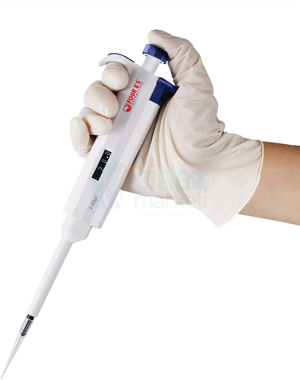 FOUR E’s 2-20μl Ayarlanabilir Otomatik Pipet