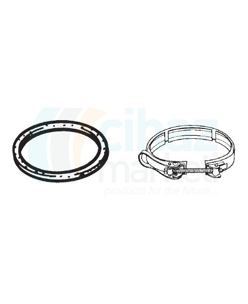 Çalışkan Cam Teknik LG29.071.34  Kelepçe 60 Flanş Ölçüsü DN