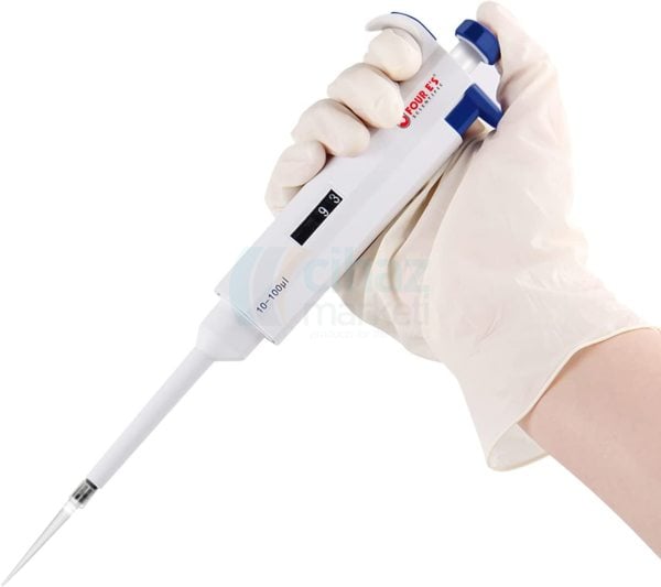 FOUR E’s 10-100μl Ayarlanabilir Otomatik Pipet