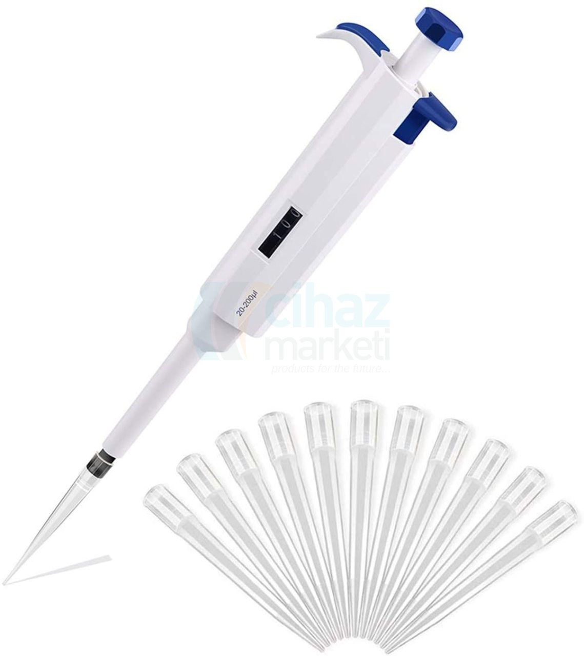 FOUR E’s 20-200μl Ayarlanabilir Otomatik Pipet