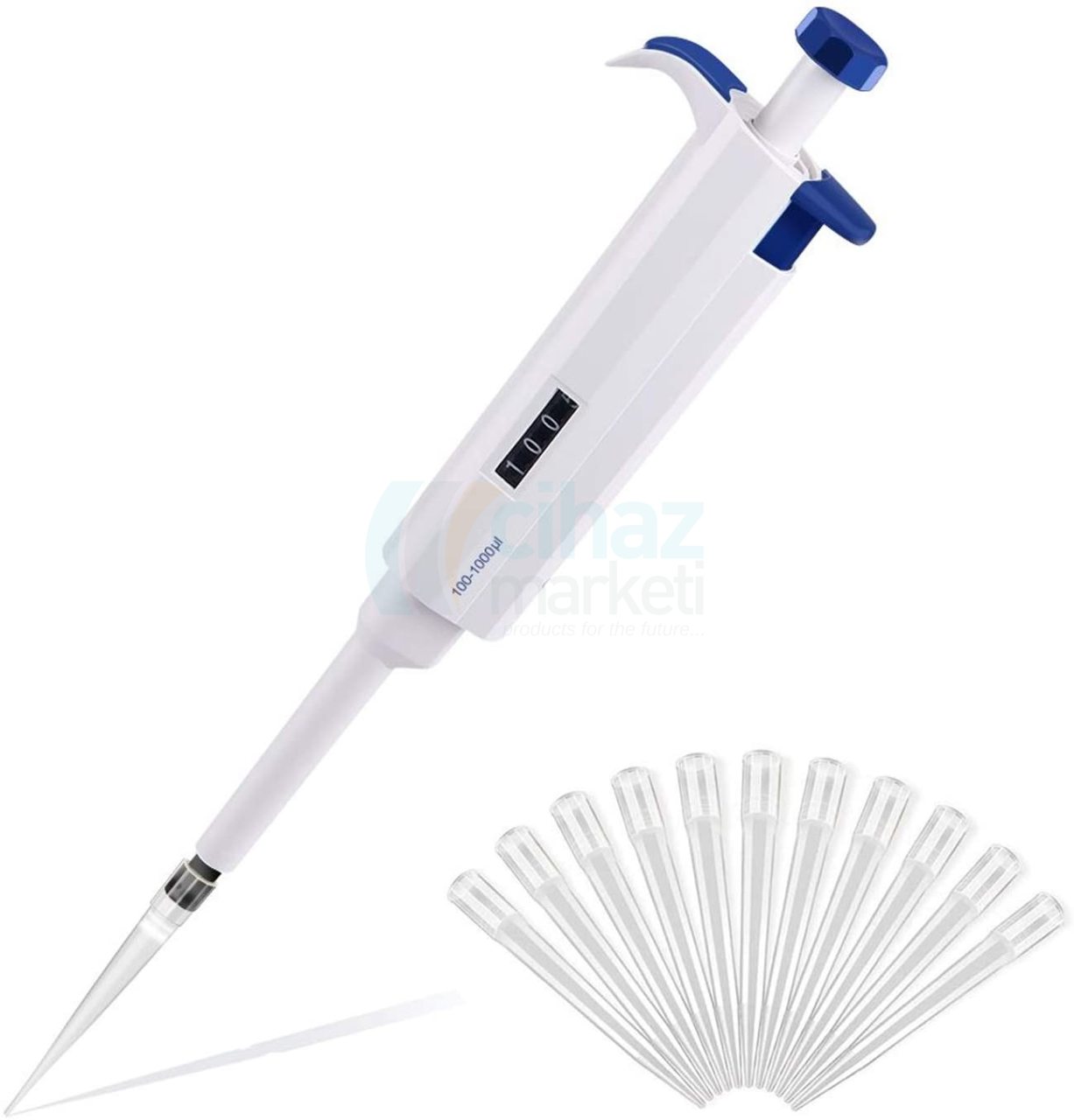 FOUR E’s 100-1000μl Ayarlanabilir Otomatik Pipet