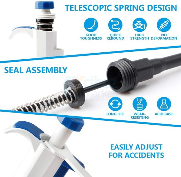 FOUR E’s 100-1000μl Ayarlanabilir Otomatik Pipet