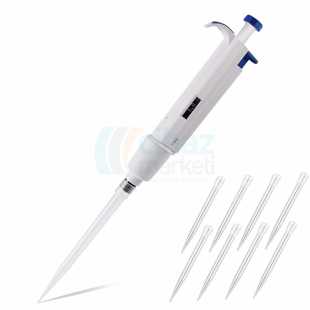 FOUR E’s 1000-5000μl Ayarlanabilir Otomatik Pipet