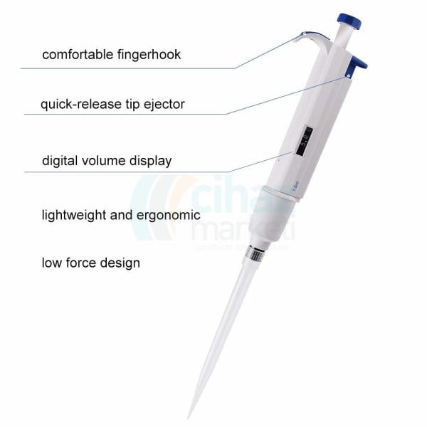 FOUR E’s 1000-5000μl Ayarlanabilir Otomatik Pipet