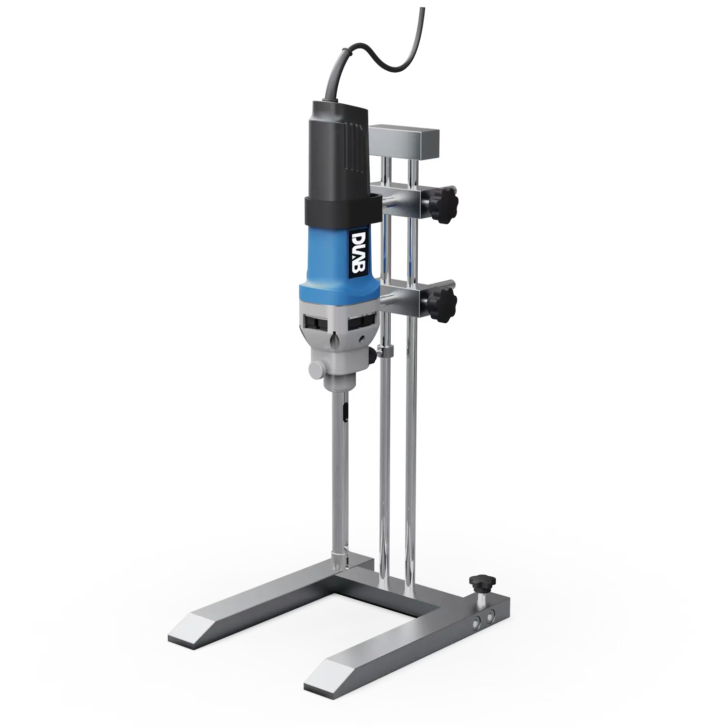 DLAB D-500 Package-2 Yüksek Devirli Laboratuvar Homojenizatörü, 10.000 – 30.000 rpm, D-500/2 Emülsifikasyon Tipi Dispersiyon Şaftı ve H-600 Stand