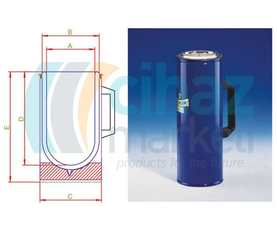 İsotherm G 8 C Dewar Kabı