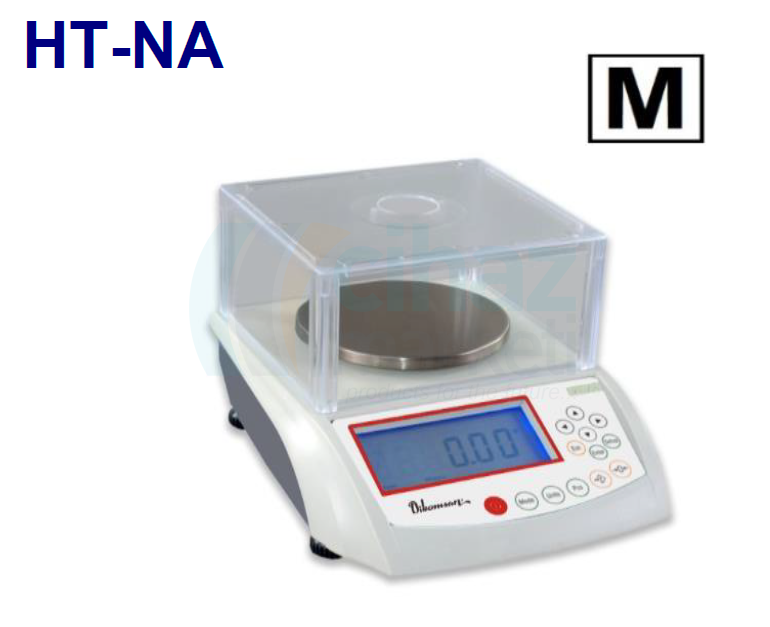 Dikomsan HT-NA-600 Onaylı Hassas Terazi 600 g / 0,01 g