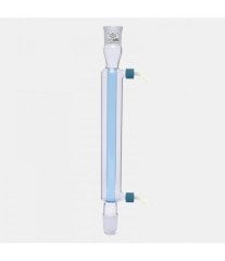 ISOLAB 033.12.250 soğutucu - düz - 250 mm - dişi şilif : NS 14/23 - erkek şilif : NS 14/23 - P.P yan kol