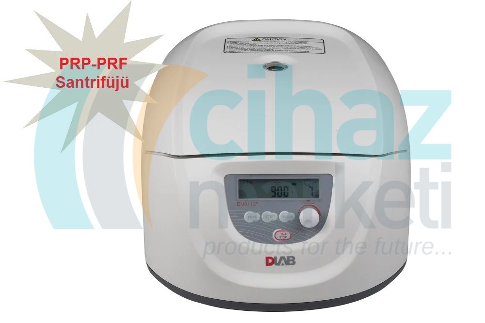 DLAB DM0412P PRP-PRF Santrifüj, A12-10P Rotor ve A10P15 Adaptör ile 300~4500 rpm