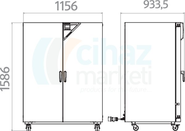 Binder BD 720 İnkübatör 737 Litre