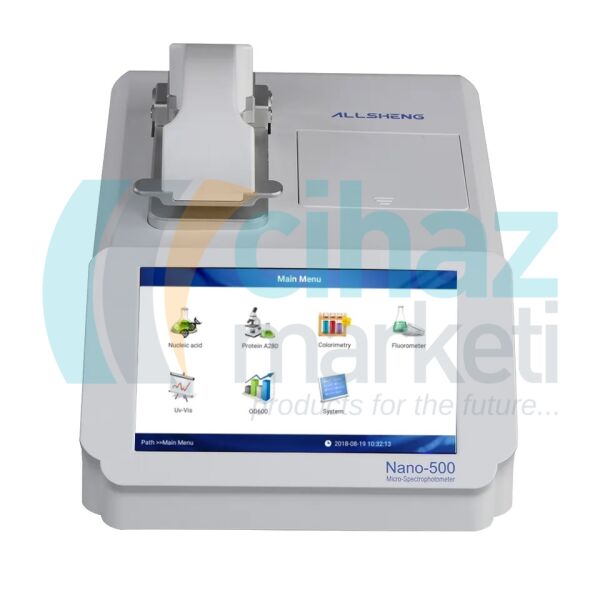 Mikro Spektrofotometre Allsheng Nano-500
