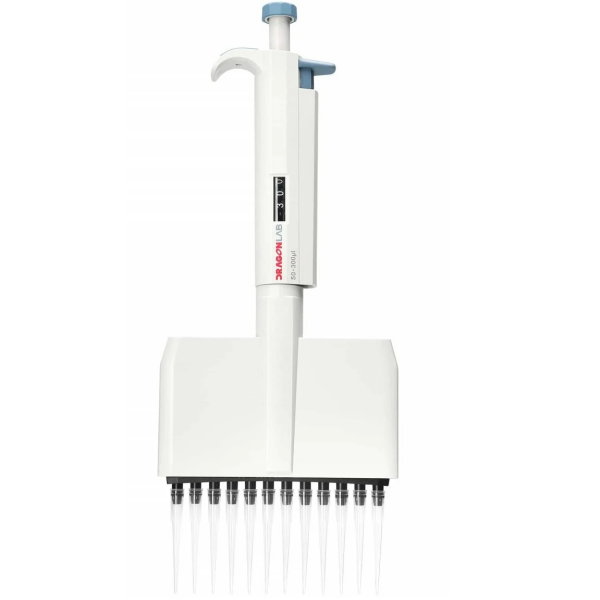DLAB TopPette 5 – 50 µL 12 Kanallı Ayarlanabilir Mekanik Pipet