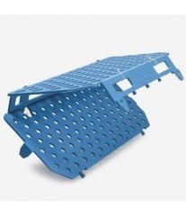 ISOLAB 080.01.005R mikrotüp standı - katlanabilir - 1,5/2,0 ml tüpler için - rubi