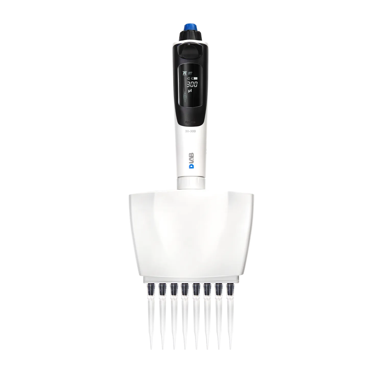 DLAB dPette+ 30-300 µL Çok Fonksiyonlu 8 Kanallı Elektronik Pipet