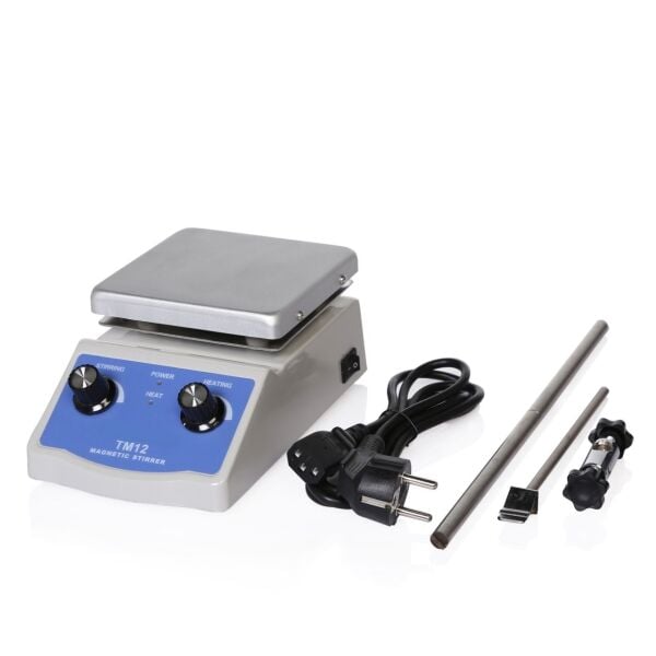 CMTECH TM12 Isıtıcılı Manyetik Karıştırıcı 2L (2000 rpm, 380°C)