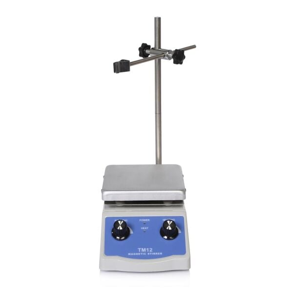 CMTECH TM12 Isıtıcılı Manyetik Karıştırıcı 2L (2000 rpm, 380°C)